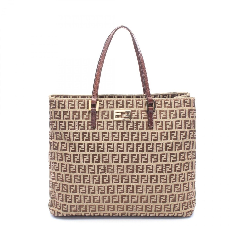 Fendi Zucchino Tote Handbag Canvas #335203F48B